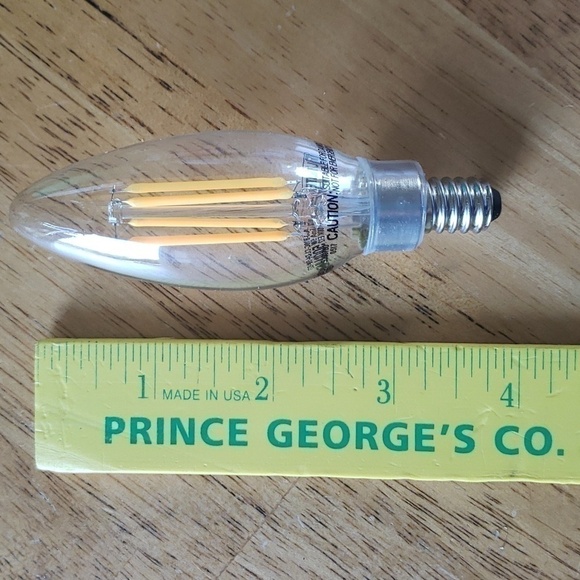 LED Lightbulbs Set of 6 Replacement Bulbs Candelabra Light Bulbs 60 watt - Picture 8 of 9